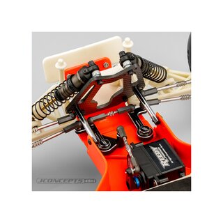 JConcepts RC10T aluminum steering bellcranks, black (Fits ? Team Associated RC10T)