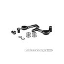 JConcepts RC10T aluminum steering bellcranks, black (Fits...