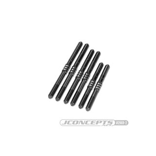 JConcepts Schumacher Cougar LD3 Fin turnbuckle kit - stealth black