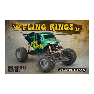 JConcepts Fling Kings Jr 2.2 - blue compound