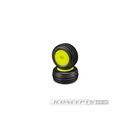 Jconcepts Carvers - green compound - pre-mounted, yellow...