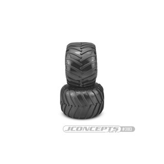 Jconcepts Golden Years Gold Years - Monster Truck tire - gold compound (Fits - #3377 2.6 x 3.6 MT wheel)