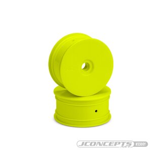 JConcepts Mono - RC10T narrow front wheel (yellow) - 2pc