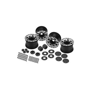 Jconcepts Vengeance - 2.2 Axial Yeti 12mm glue-on wheel w/ caps & adaptors - 4pc. 