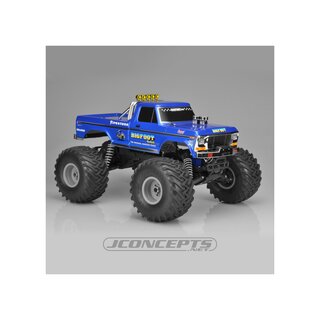 Jconcepts Midwest 2.2 MT 12mm hex wheel w/ adaptors - (silver) - 2pc.