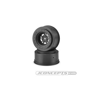 JConcepts Tactic - Slash | Bandit, Street Eliminator 2.2 x 3.0 12mm hex rear wheel - (black)