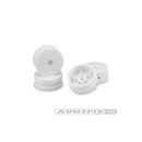 JConcepts Mono - Losi Mini-B front wheel - (white) - 4pc