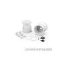 JConcepts Tribute 73s - 3.2 x 3.6 Monster Truck wheel w/...