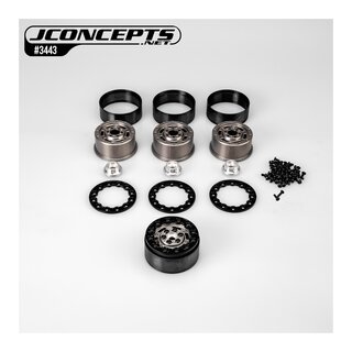 JConcepts Ballistic 2.0 Crawler Wheel Set (Fits 1.9 Tires)