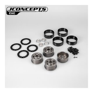 JConcepts Ballistic 2.0 Crawler Wheel Set (Fits 1.9 Tires)