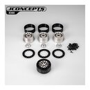 JConcepts Quick Draw - 2.0 Crawler Wheel Set (Fits 1.9 Tire)
