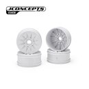 JConcepts Pioneer 1:8th buggy wheel, 83mm - white, 4pc