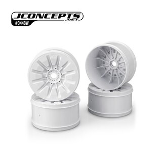 JConcepts Pioneer - 1:8th truck wheel, 4.0 - white, 4pc