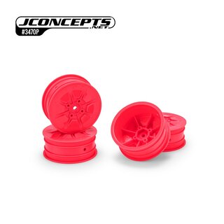 JConcepts Pioneer B84 | XB4 | L1R | 22X-4, 2.2 4wd front wheel, retro pink - 4pc