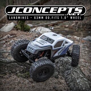 JConcepts Landmines - green compound, 63mm OD (Fits - 1.0 wheel)