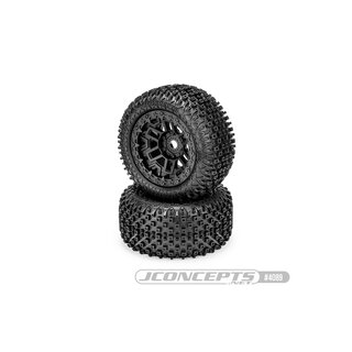 JConcepts Choppers - pre-mounted on JC #3450B wheels (Fits - Traxxas Sledge / Kraton 6s)