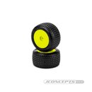 JConcepts Dirt Trac Mini - green compound, pre-mounted,...
