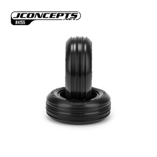 JConcepts Carvers - green (Fits - 2.2 narrow RC10T front wheel)