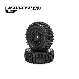 JConcepts Magma - yellow compound, pre-mounted on #3472 wheel (Fits - Arrma Typhon Grom)