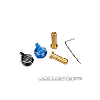 JConcepts�battery plug pull set, w/plugs, blue + and black ?
