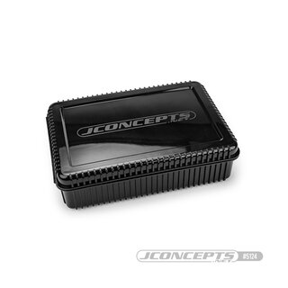 JConcepts 1:8th double decker spring box w/foam inserts - black