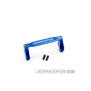 JConcepts RC10B7 | RC10B7D servo mount bracket, blue