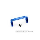 JConcepts RC10B7 | RC10B7D servo mount bracket, blue