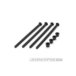 JConcepts - 1/8th truck off-road tire stick - holds 4 mounted tires (black) - 4pc.