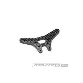 JConcepts RC10B7 carbon fiber rear shock tower - black