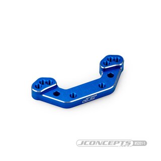 JConcepts RC10B7 aluminum rear ball-stud mount - blue