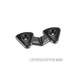 JConcepts RC10B7 aluminum 1-piece rear wing button - black