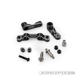 JConcepts RC10B7 | RC10B7D steering kit, black