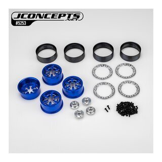 JConcepts Bulls Eye - 2.0 Crawler Wheel Set (Fits 1.9 Tire)