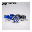 JConcepts Bulls Eye - 2.0 Crawler Wheel Set (Fits 1.9 Tire)