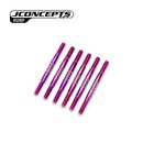 JConcepts - RC10B7 Fin Titanium turnbuckle set, 6pc - Purple