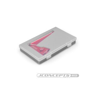 JConcepts RM2 Aluminum camber gauge, 120mm - red