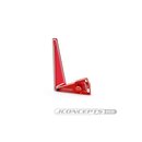 JConcepts RM2 Aluminum camber gauge, 120mm - red