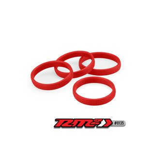 JConcepts RM2 Red Hot tire bands ? red