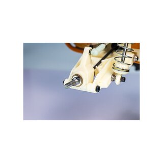 Koswork RC10 Rear Outter 34.8mm Hardened Hinge Pin w/nuts (Thread Lock Needed) (2) Team Associated