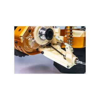 Koswork RC10 Rear Inner 58.2mm Hardened Hinge Pin w/locknuts (2) Team Associated