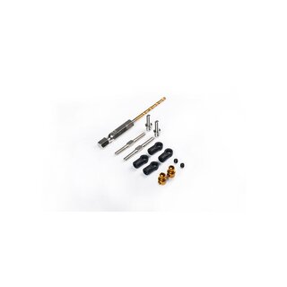 Koswork Upgrade Rear Anti-Roll Bar Linkage Set for Kyosho OTW102B/OTW135/UTW005B