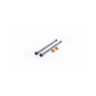 Koswork Kyosho Rear Inner Hardened Hinge Pin/Suspension Shaft (2) (for 3x58mm) Mid Optima 2022