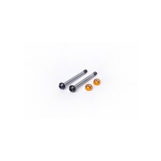 Koswork Kyosho Rear Outter (for 3x30mm) Hardened Hinge Pin/Suspension Shaft (2) Mid/Turbo/Optima/Javelin/Ultima