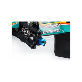 Koswork Tamiya 6mm Aluminum Clamping Wheel Hex (4) Blue