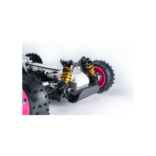 Koswork 12mm Gold Body Black Big Bore Buggy Shock Set (F & R) (Kyosho, Tamiya & Yokomo)