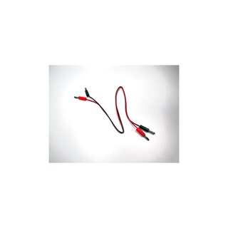 Koswork Power Lead/Cable (Banana to Banana 4mm Plugs) 50cm