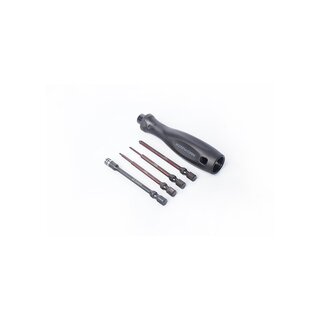 Koswork Mini-Z 4pcs Mini Car Tool Set (H1.5, N4.5, P00 & P1) 1/4 Drive Hex