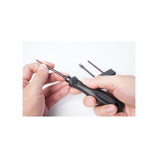 Koswork Mini-Z 4pcs Mini Car Tool Set (H1.5, N4.5, P00 & P1) 1/4 Drive Hex