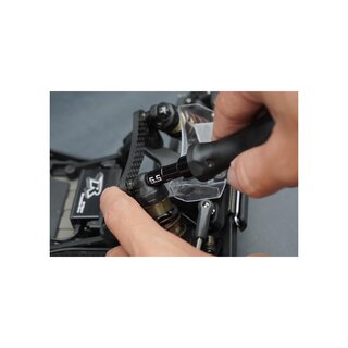 Koswork Hard Coated Aluminum 5.5mm Compact Nut Driver (For 3mm nut)