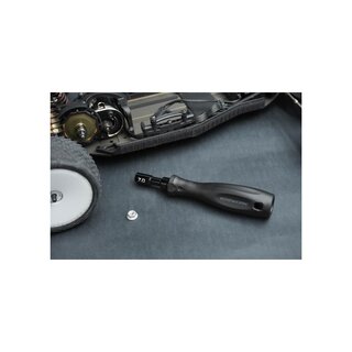 Koswork Hard Coated Aluminum 7mm Compact Wheel Nut Driver (For 4mm nut)